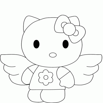 Ourcoloringpage Hello Kitty 43