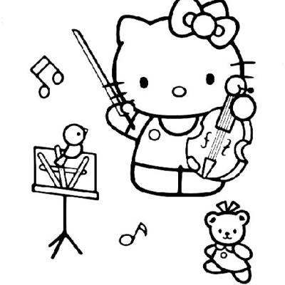 Ourcoloringpage Hello Kitty 47