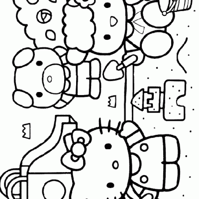 Ourcoloringpage Hello Kitty 48