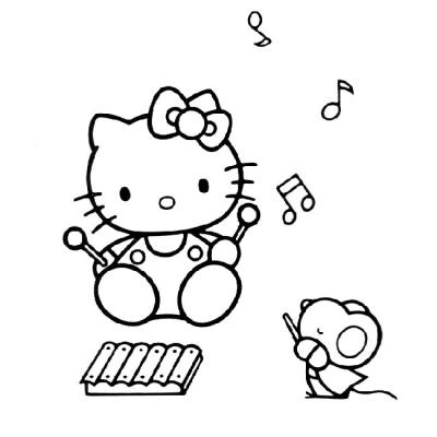 Ourcoloringpage Hello Kitty 49