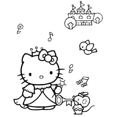 Ourcoloringpage Hello Kitty 51