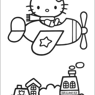 Ourcoloringpage Hello Kitty 6