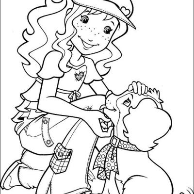 Ourcoloringpage Holly Hobbie 19