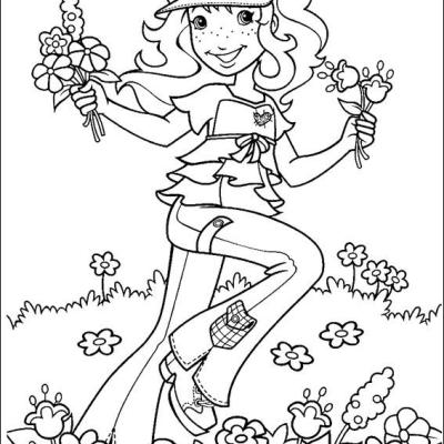 Ourcoloringpage Holly Hobbie 27