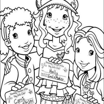 Ourcoloringpage Holly Hobbie 28
