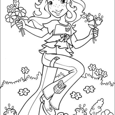 Ourcoloringpage Holly Hobbie 35