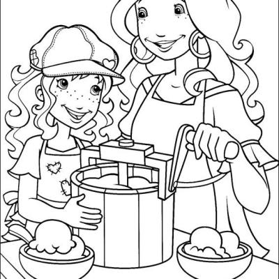 Ourcoloringpage Holly Hobbie 39