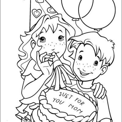 Ourcoloringpage Holly Hobbie 4