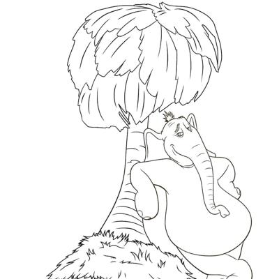 Ourcoloringpage Horton 8