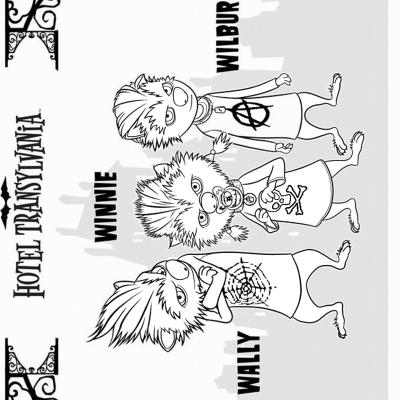 Ourcoloringpage Hotel Transylvania 10