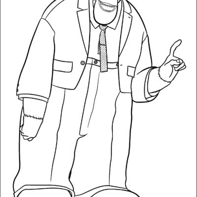 Ourcoloringpage Hotel Transylvania 11