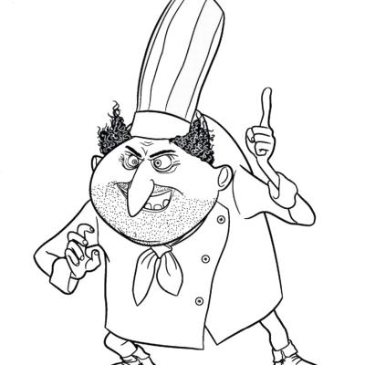 Ourcoloringpage Hotel Transylvania 21