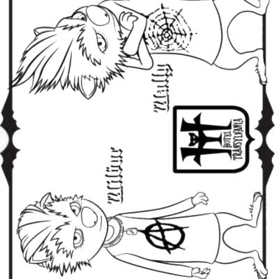 Ourcoloringpage Hotel Transylvania 24