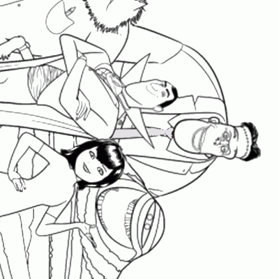 Ourcoloringpage Hotel Transylvania 2