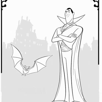 Ourcoloringpage Hotel Transylvania 4
