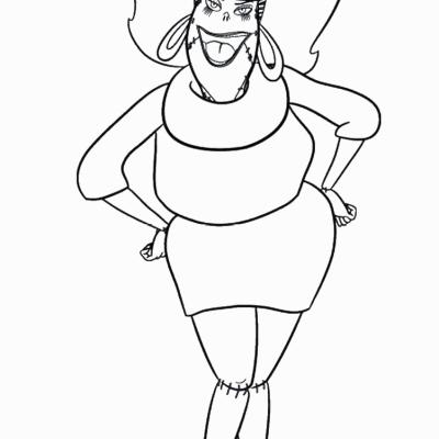 Ourcoloringpage Hotel Transylvania 5