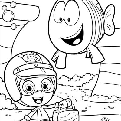 Ourcoloringpage Bubble Guppies 27