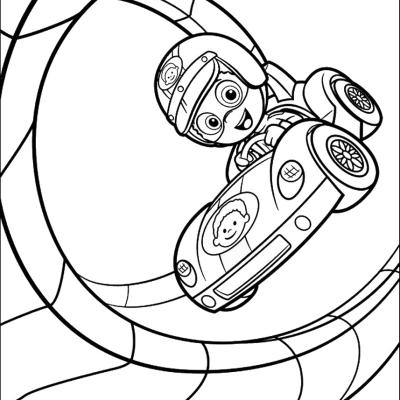 Ourcoloringpage Bubble Guppies 6