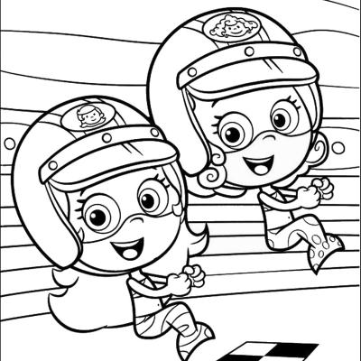 Bubble Guppies Coloring Pages - Dive into Underwater Fun with Printable Coloring Sheets!