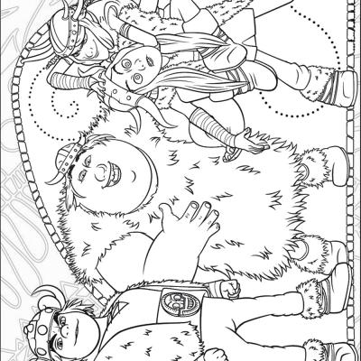 Ourcoloringpage How To Train Your Dragon 14