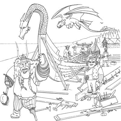Ourcoloringpage How To Train Your Dragon 20