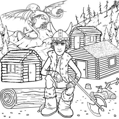 Ourcoloringpage How To Train Your Dragon 21