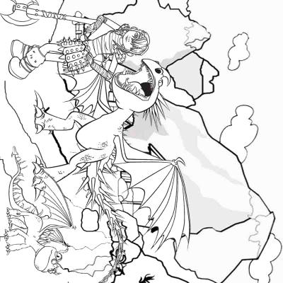 Ourcoloringpage How To Train Your Dragon 2