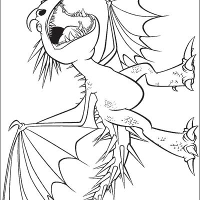 Ourcoloringpage How To Train Your Dragon 3