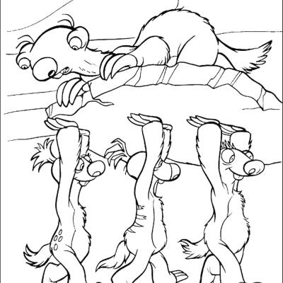Ourcoloringpage Ice Age 10