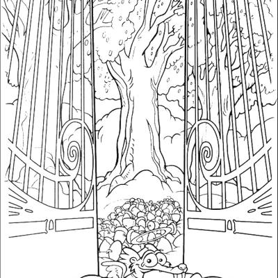 Ourcoloringpage Ice Age 14