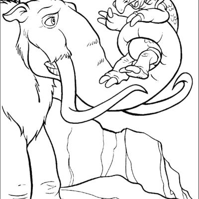 Ourcoloringpage Ice Age 16