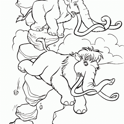 Ourcoloringpage Ice Age 1