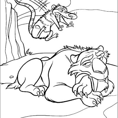 Ourcoloringpage Ice Age 20