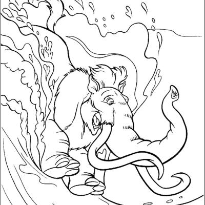 Ourcoloringpage Ice Age 22