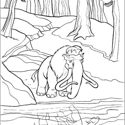 Ourcoloringpage Ice Age 25