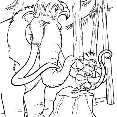 Ourcoloringpage Ice Age 27