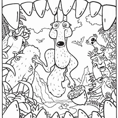 Ourcoloringpage Ice Age 30