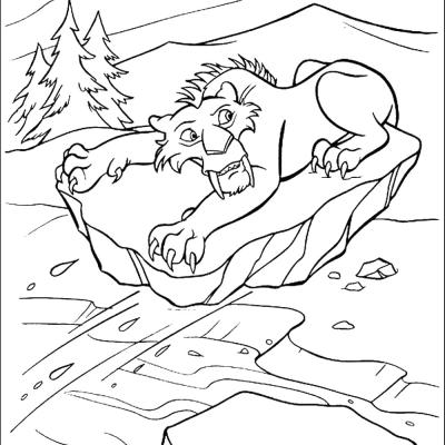 Ourcoloringpage Ice Age 4