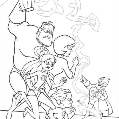 Ourcoloringpage Incredibles 9