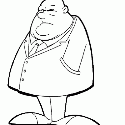 Ourcoloringpage Inspector Gudget 17