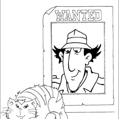 Ourcoloringpage Inspector Gudget 21