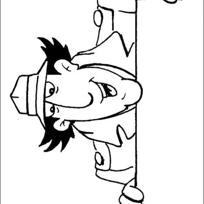 Ourcoloringpage Inspector Gudget 3