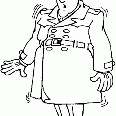Ourcoloringpage Inspector Gudget 6