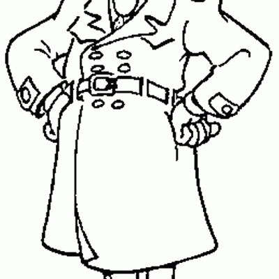 Ourcoloringpage Inspector Gudget 7