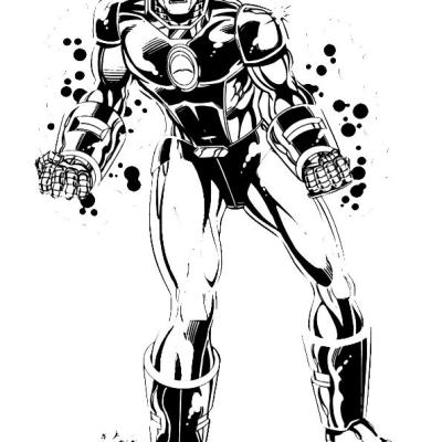 Ourcoloringpage Iron Man 11