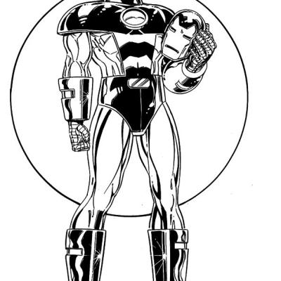 Ourcoloringpage Iron Man 12