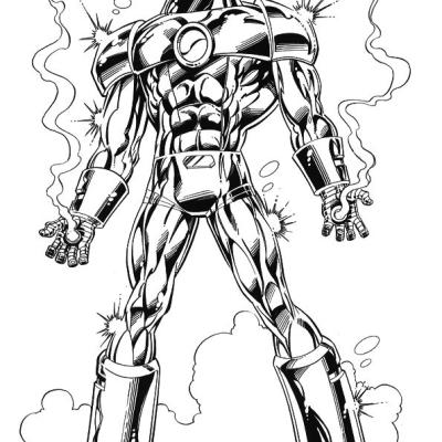 Ourcoloringpage Iron Man 13