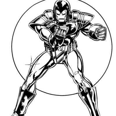 Ourcoloringpage Iron Man 14