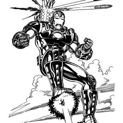 Ourcoloringpage Iron Man 16
