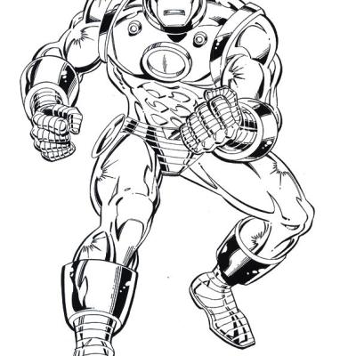 Ourcoloringpage Iron Man 18